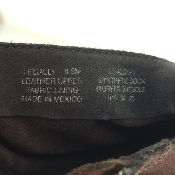 Steve Madden Women's 8,5M Legally Brown Suede Back Zip Ankle Booties Boots - Picture 12 of 12